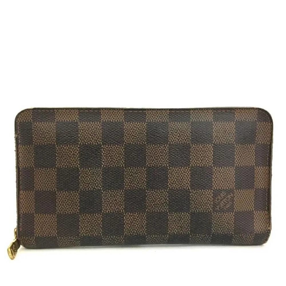 Louis Vuitton Damier Porte Monnaie Zippy Long Wallet /CA0055